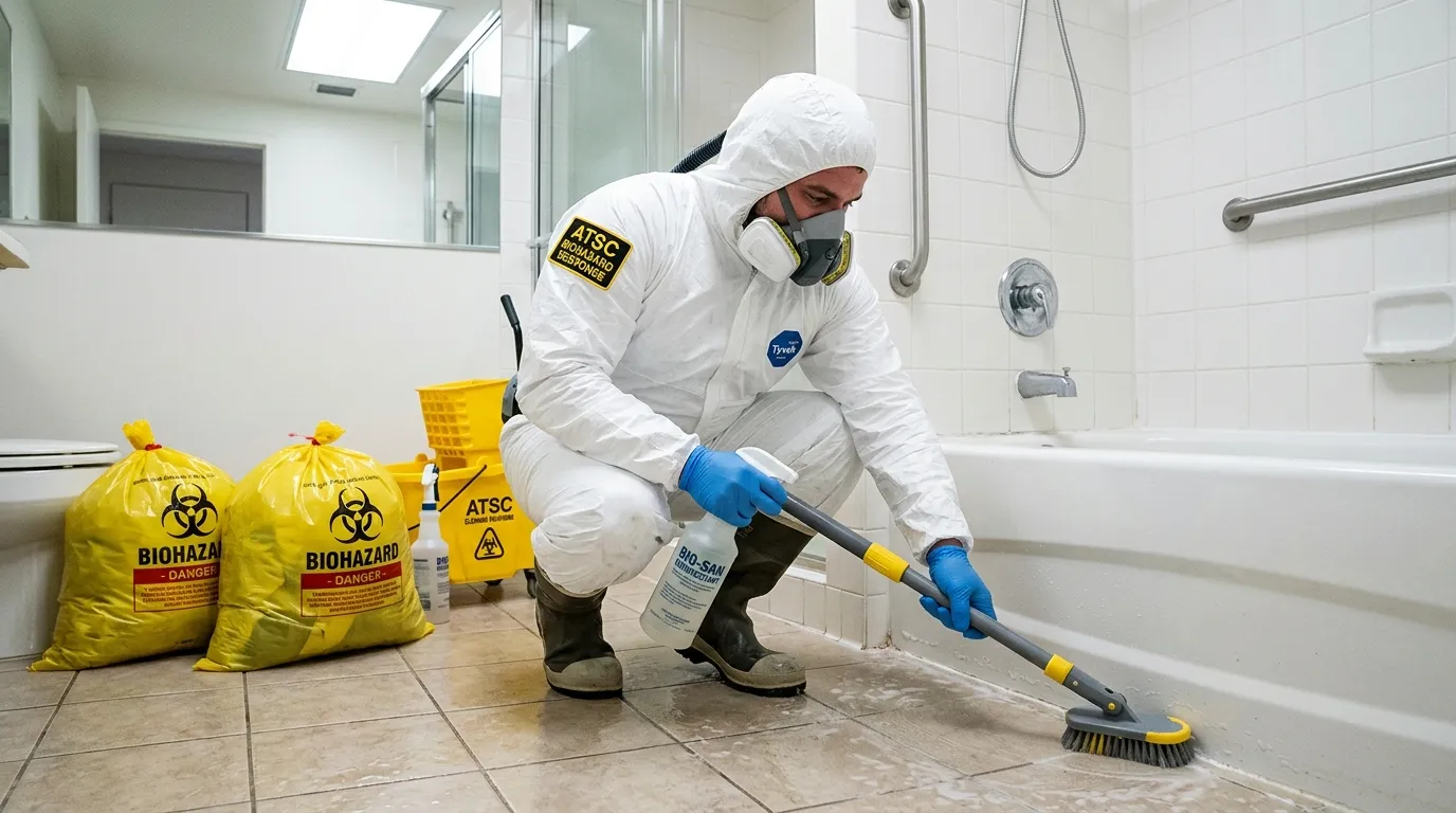 Decontamination equipment deployed for Blood Cleanup in Kerrville